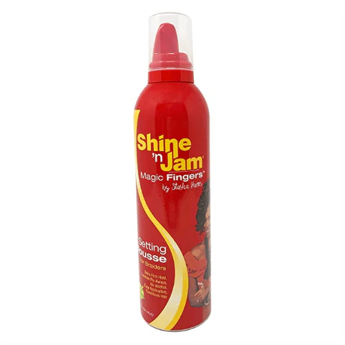 Ampro Shine'n Jam Magic Fingers Setting Mousse for Braiders 12oz - Image 2