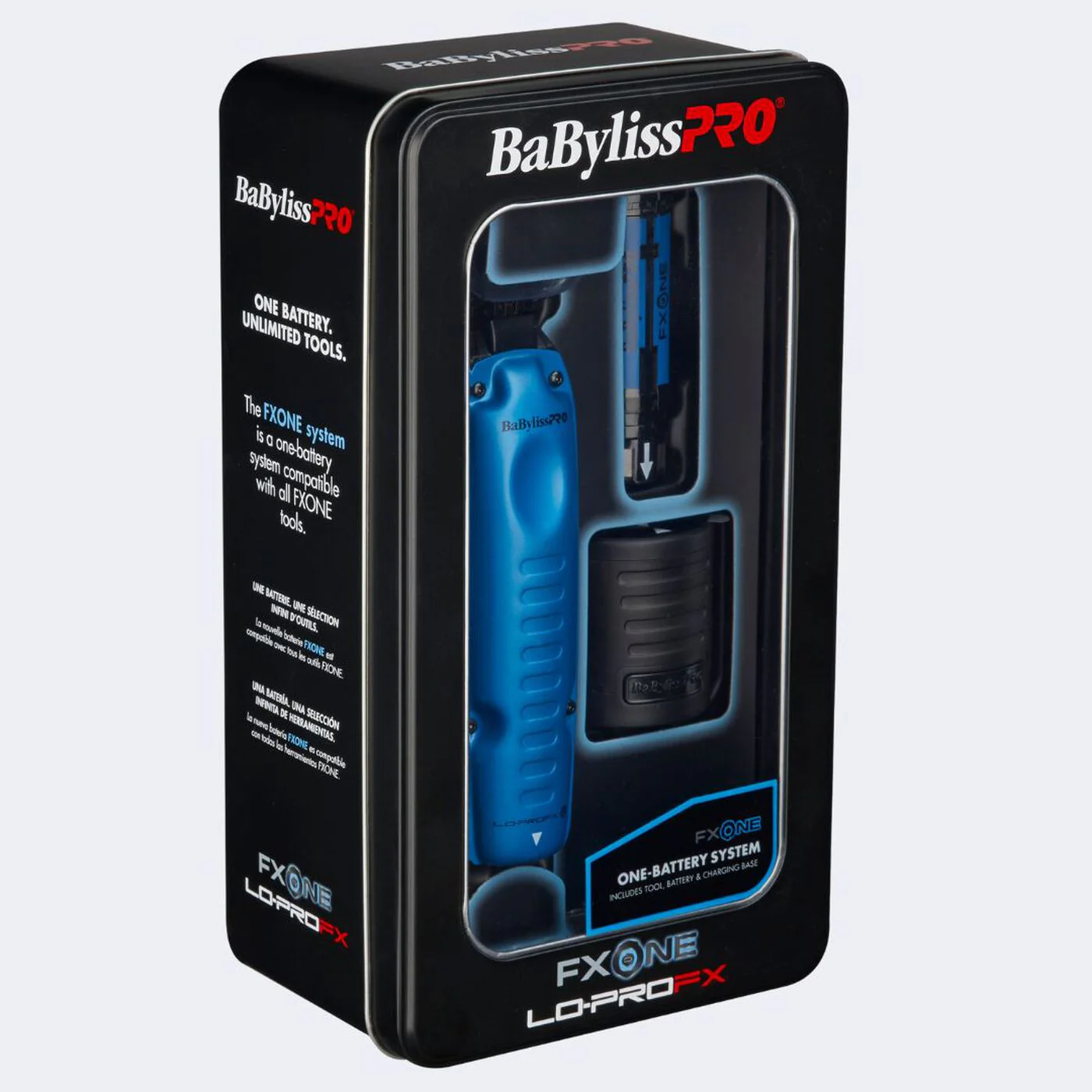 Babyliss Pro FXONE Lo-ProFX Blue Trimmer FX729BL - Image 2