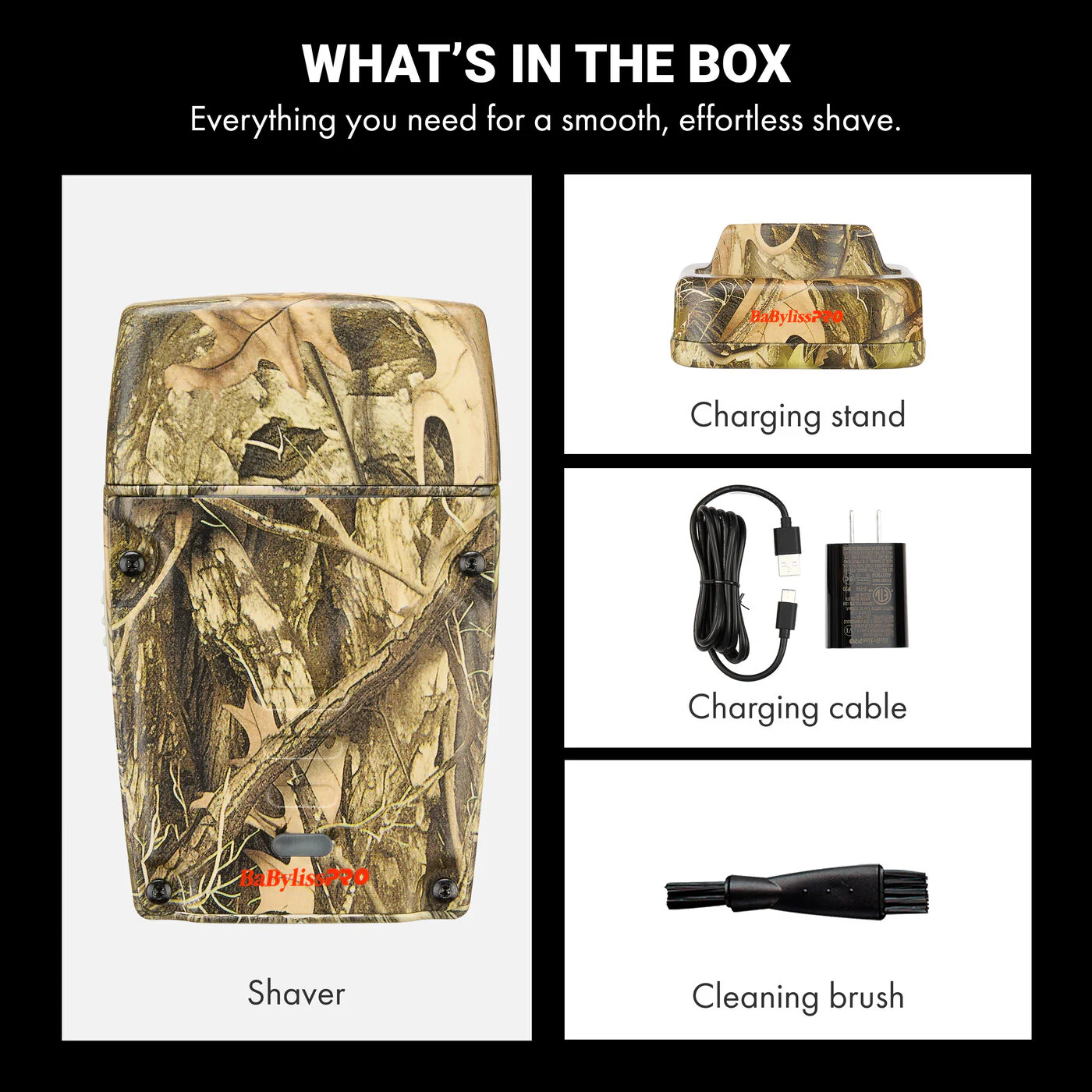 BaBylissPRO LO-PROFX Compact Single Foil Shaver Camo - Image 6