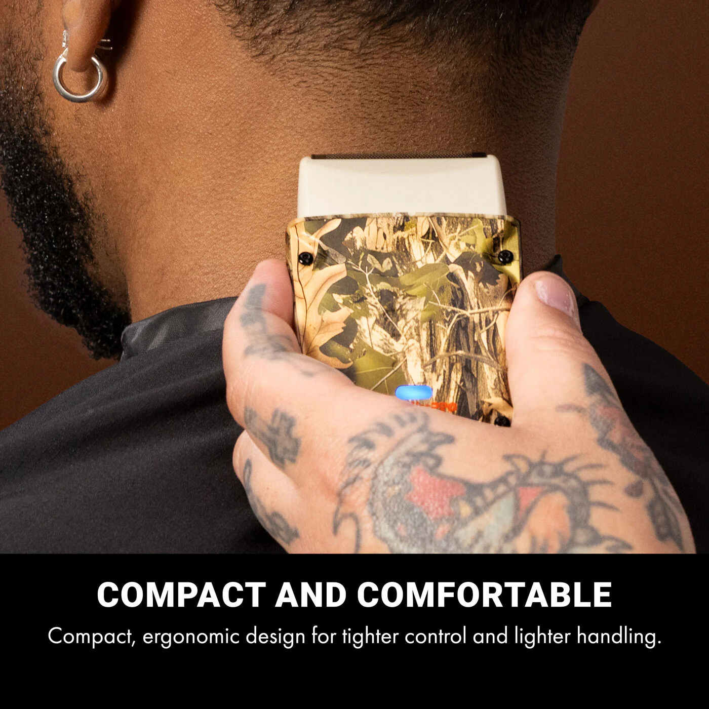 BaBylissPRO LO-PROFX Compact Single Foil Shaver Camo - Image 8