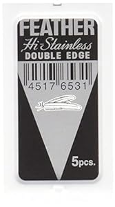 Feather HI-Stainless Razor Blades Double Edge - Image 2