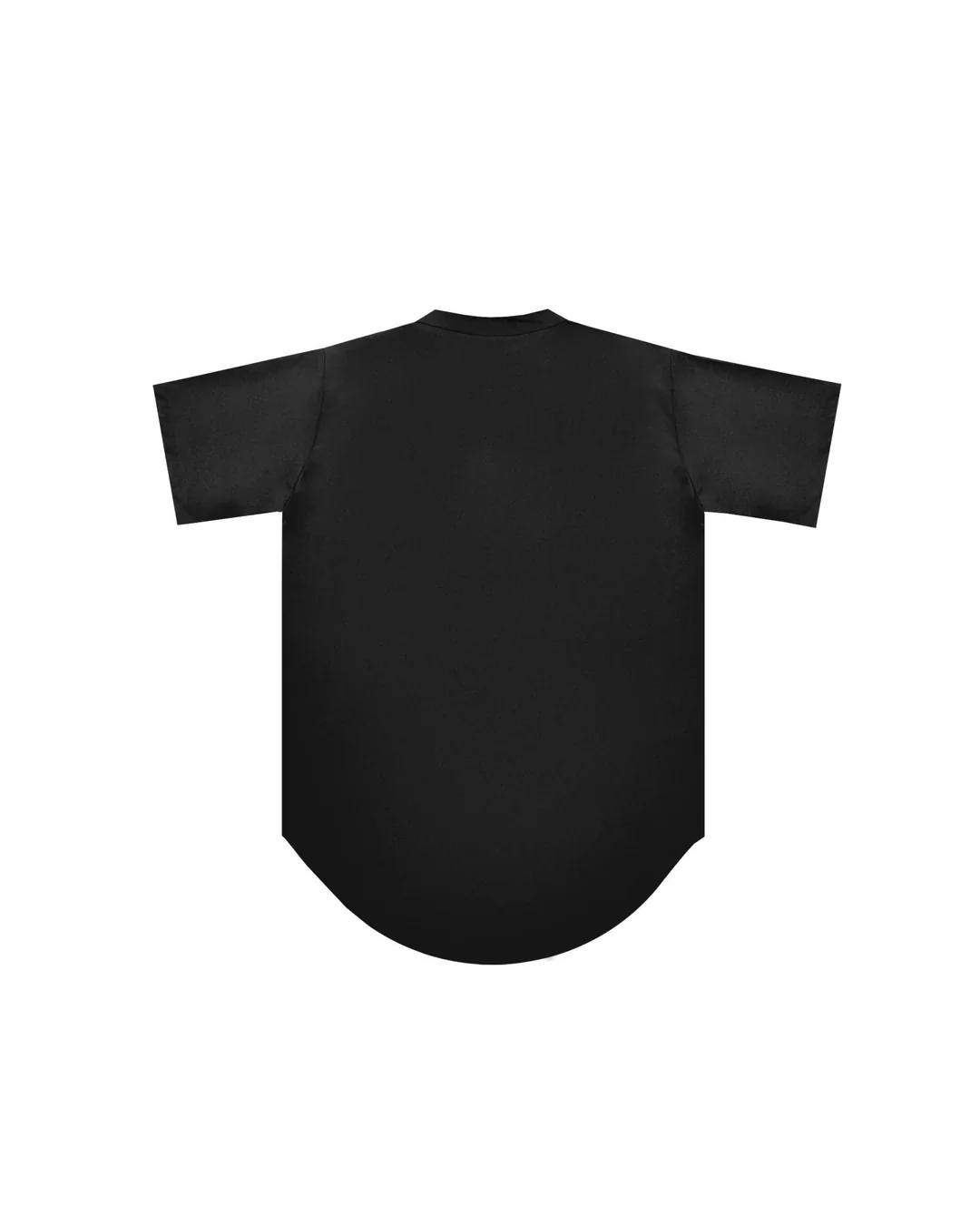 Illuzien Black Scoop Bottom Barber Smock - Image 2