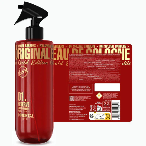 Immortal NYC 01 Reserve Gold Edition No. 540 Cologne - Image 3