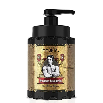 Immortal One Million Dollars Shaving Gel 33.8 oz