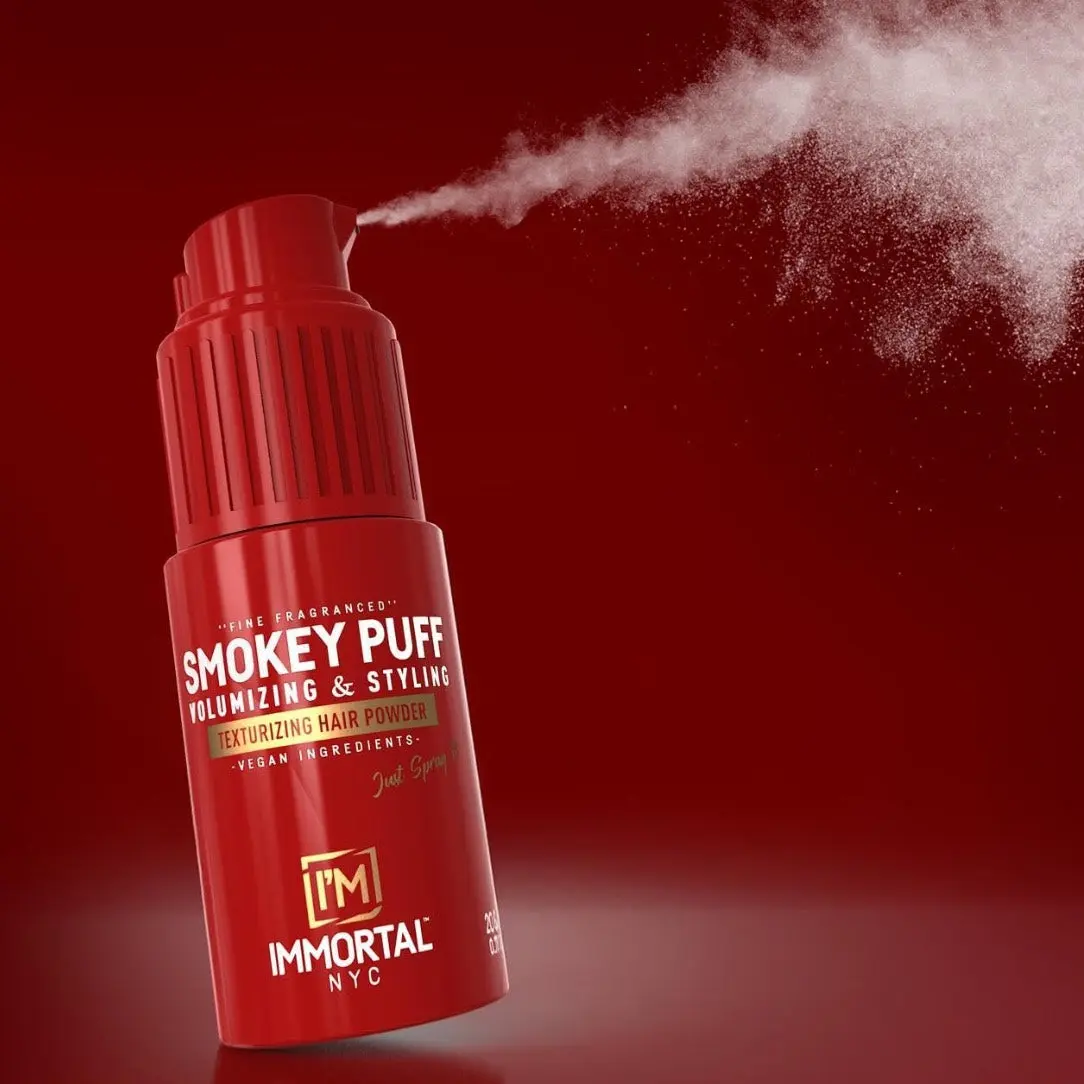 Immortal Smokey Puff - Fine Fragranced Texturizing Hair Powder - Image 2