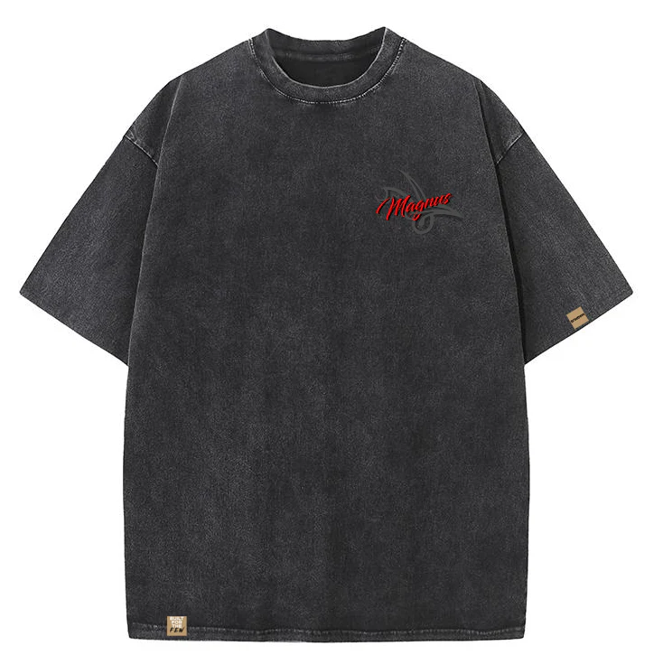 Magnus Art Behind the Art Oversized Barber Shirt