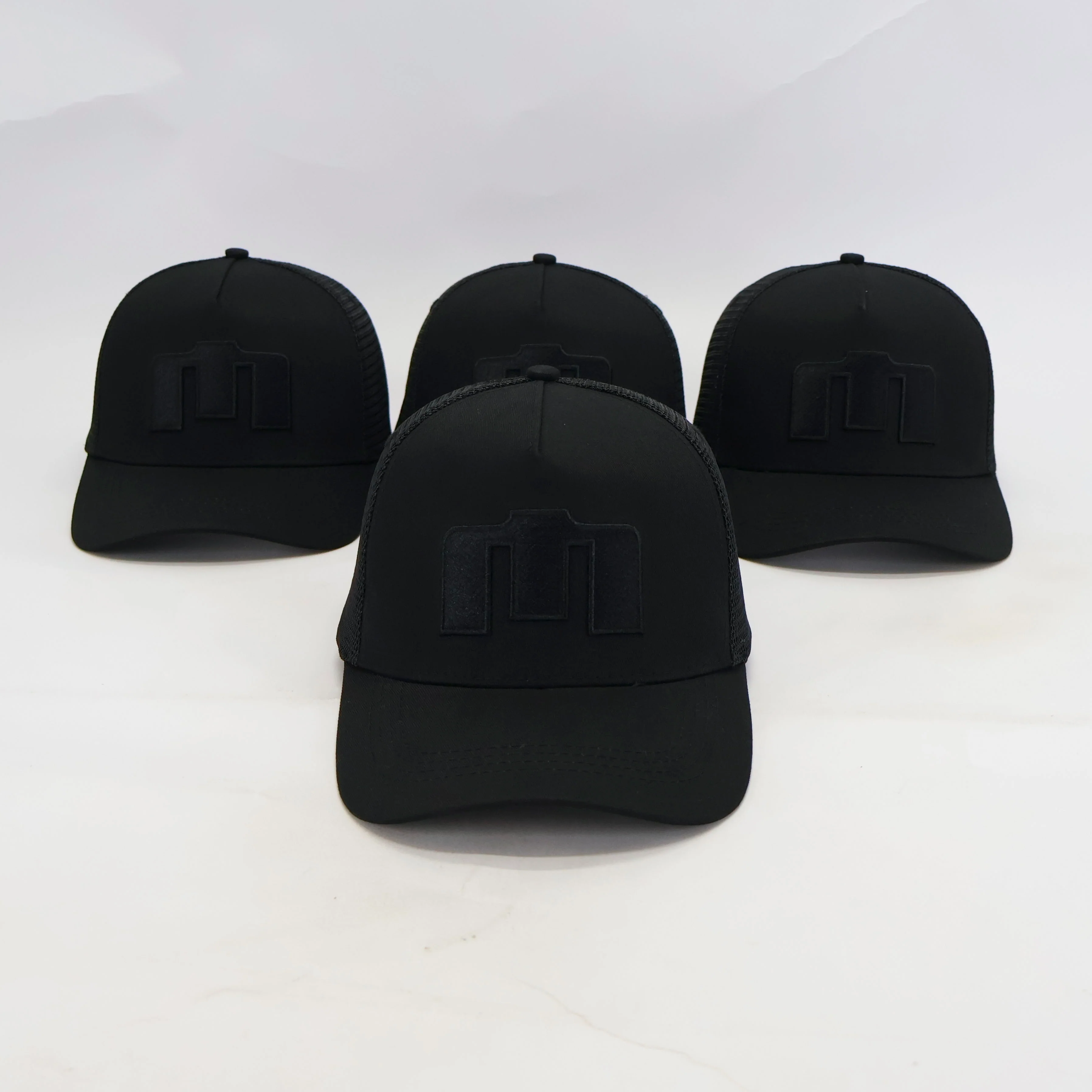 Magnus Signature Black 5-Panel Trucker Hat - Image 4
