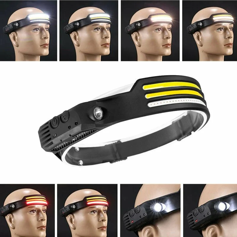 Multi-Function Induction Headlamp W689-3 – Versatile and Hands-Free Illumination - Image 2