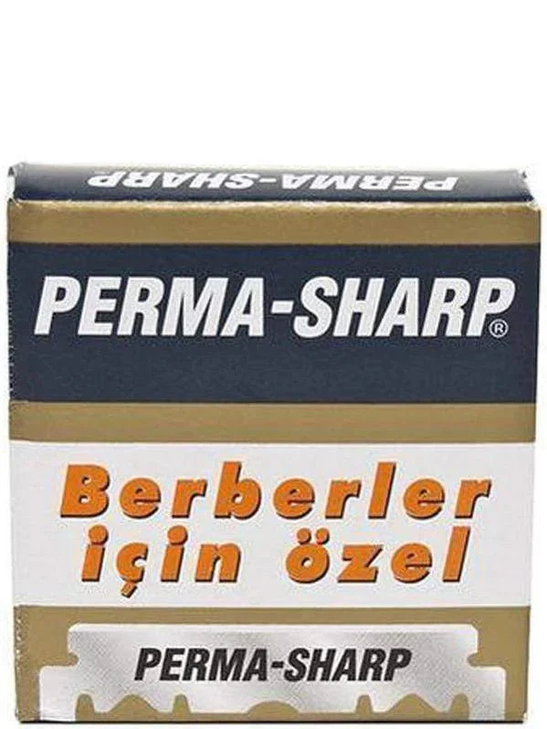 Perma-Sharp Single Edge Razor Blades - 100 Blades