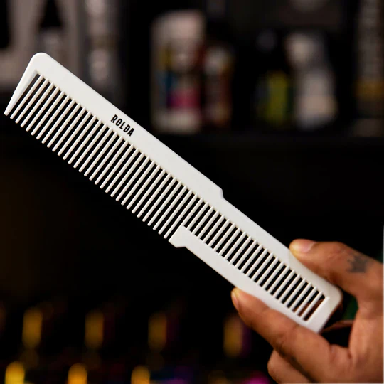 Rolda 8" Carbon Fiber Hair Cutting Comb - Image 2