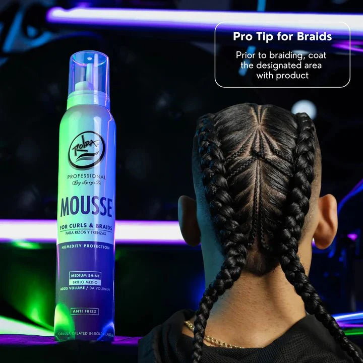Rolda Professional Hair Mousse for Curls & Braids - Image 2