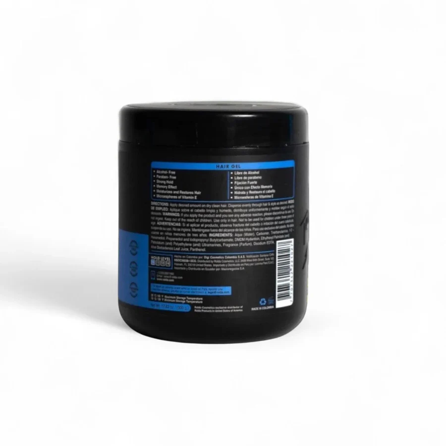 Rolda Multi-Vitamin Styling Gel – Medium Hold, High Shine (17.6 oz) - Image 3