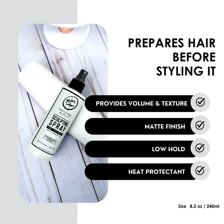 Rolda Pre-Styling Sculpting Hair Spray 240ml - Image 2