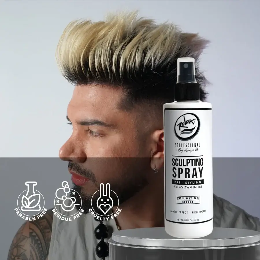Rolda Pre-Styling Sculpting Hair Spray 240ml - Image 6