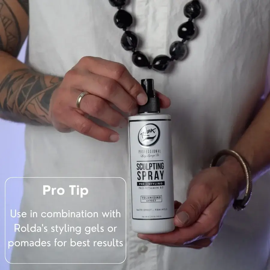 Rolda Pre-Styling Sculpting Hair Spray 240ml - Image 7