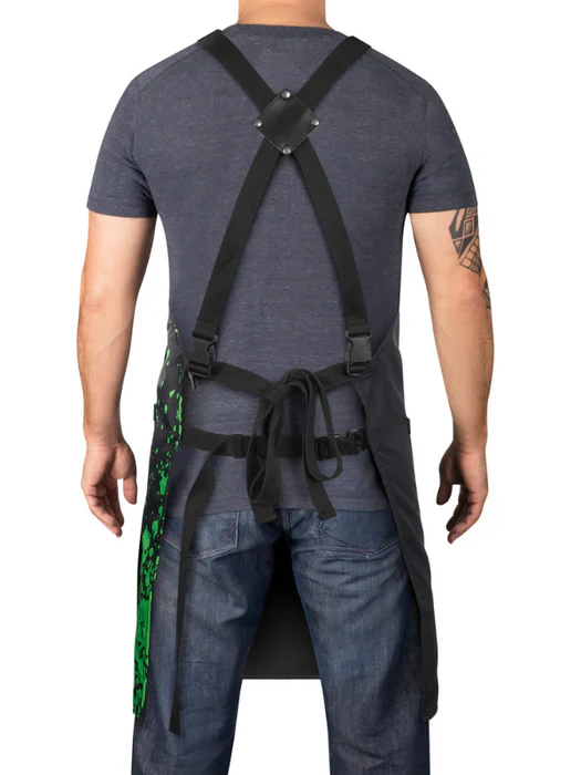 Stylecraft  Barber Apron Radioactive Black | SC338B - Image 2
