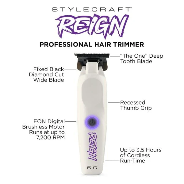 StyleCraft Reign Trimmer SC422W - Image 7