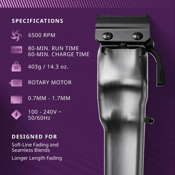 Wahl Professional All-Metal Legend+ Cord/Cordless Clipper | 3027401 - Image 3