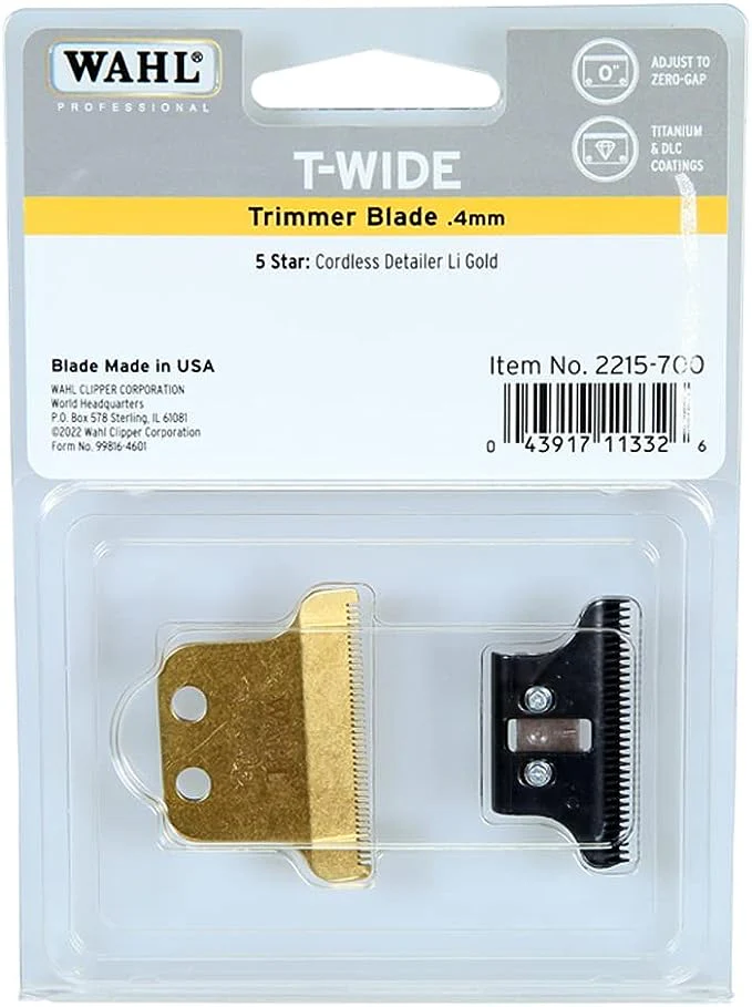 Wahl Replacement Blade #2215-700-Detailer Gold - Image 5
